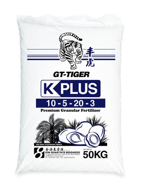 K-Plus 10-5-20-3 Oil Palm Fertilizers Fertilizers Malaysia, Kuala Lumpur (KL), Selangor, Cheras Supplier, Suppliers, Supply, Supplies | FERLAB SDN BHD