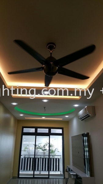  Promosi Cornice Siap Wiring ~ BLK A 04-XX, D' Secret Garden ,Kempas Indah Johor Bahru JB Skudai Renovation | One Stop Lighting & Renovation