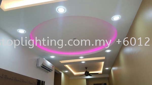  Promosi Cornice Siap Wiring ~ BLK A 04-XX, D' Secret Garden ,Kempas Indah Johor Bahru JB Skudai Renovation | One Stop Lighting & Renovation