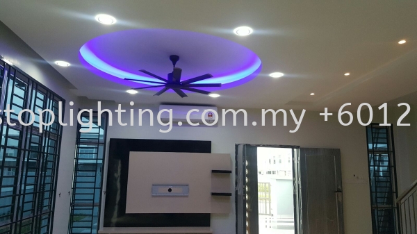  Promosi Cornice Siap Wiring ~ Jalan Palma 7Pulai Hijauan Johor Bahru JB Skudai Renovation | One Stop Lighting & Renovation