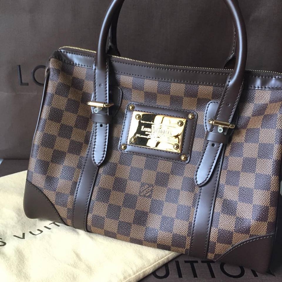 SOLD) Brand New Louis Vuitton Damier Ebene Berkeley Louis Vuitton