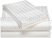 Bedsheet - Satin Stripe 1cm