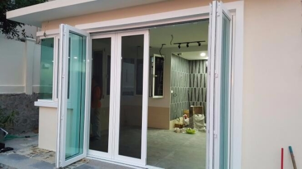  Stainless Steel Woven Folding Door Siri Pintu Malaysia, Selangor, Kuala Lumpur (KL), Batu Caves Pembekal, Membekal, Pemasangan, Perkhidmatan | Hup Hing Aluminium Sdn Bhd