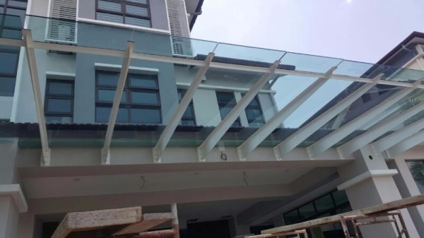  Glass Canopy Malaysia, Selangor, Kuala Lumpur (KL), Batu Caves Supplier, Supply, Installation, Service | Hup Hing Aluminium Sdn Bhd