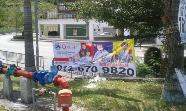 Qdees Putra Permai Banner Roll up Banner Banner Advertising Malaysia, Selangor, Kuala Lumpur (KL), Puchong Services, Distribution, Delivery | DDG Enterprise