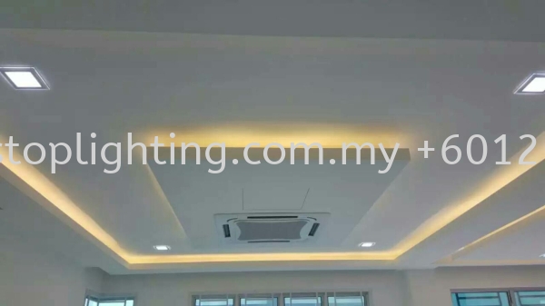  Promosi Cornice & Plaster Ceiling Siap Wiring Johor Bahru JB Skudai Renovation | One Stop Lighting & Renovation