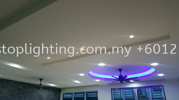  Plaster Ceiling Cornice Pulai Hijauan Johor Bahru JB Skudai Renovation | One Stop Lighting & Renovation