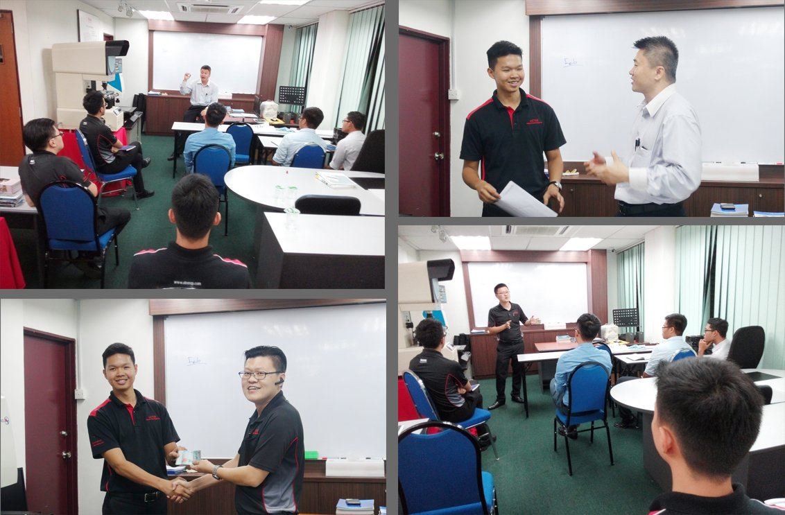Top Sales Award session for Jason from Victor Equipments Resources