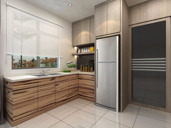  Dry Kitchen Design Kitchen Design Johor Bahru, JB, Kulai, Johor. Service, Design, Renovation | Eleven Interior Design & Renovation Sdn Bhd