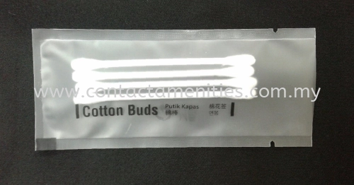 Cotton Bud in Matt Plastic Bag