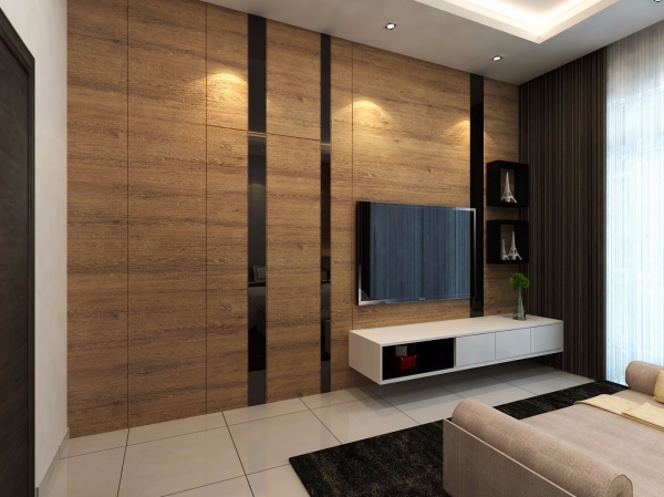   Bedroom TV Cabinet Design Bedroom Design Johor Bahru, JB, Kulai, Johor. Service, Design, Renovation | Eleven Interior Design & Renovation Sdn Bhd