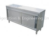 A44 CABINET TOP WITH HOLE (FOR SPOON & FORK) STAINLESS STEEL FABRICATION EQUIPMENT Johor Bahru (JB), Malaysia Supplier, Suppliers, Supply, Supplies | FL Refrigeration & Engineering Enterprise (M) Sdn Bhd
