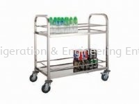 D70 2 TIER CLEANING TROLLEY