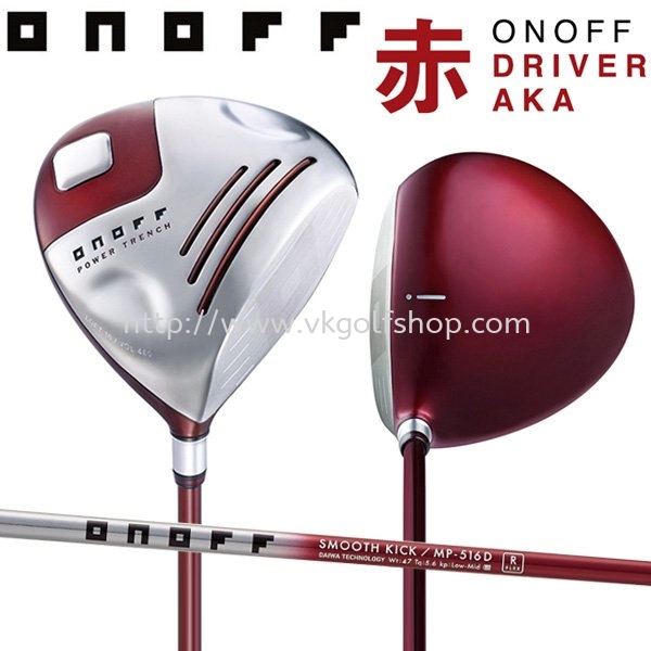 Onoff Golf Aka AKA Driver Smooth Kick MP-516D Carbon Shaft ONOFF 
