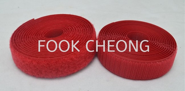 Hook & Loop Fastener Tape (150 Red) B2B Selangor, Malaysia, Kuala Lumpur (KL), Shah Alam Supplier, Distributor, Supply, Supplies | Fook Cheong Trading Sdn Bhd