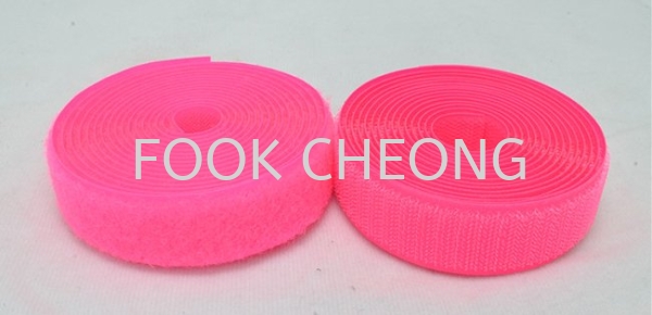 Hook & Loop Fastener Tape (043 Luminous Pink) B2B Selangor, Malaysia, Kuala Lumpur (KL), Shah Alam Supplier, Distributor, Supply, Supplies | Fook Cheong Trading Sdn Bhd