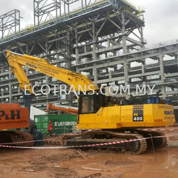 Komatsu PC410-5 Vibro Excavator Heavy Construction Products & Services Johor Bahru (JB), Malaysia, Ulu Tiram Supplier, Rental, Equipment, Machinery | Ecotrans Construction & Heavy Machinery Sdn Bhd