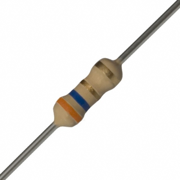 CARBON FILM RESISTOR, CFR025J3R6, 0.25W, 5%, 3.6 OHM Through Hole Resistors Resistors - Fixed Value Passive Component Melaka, Malaysia, Batu Berendam Supplier, Suppliers, Supply, Supplies | Jit Sen Electronics Sdn Bhd