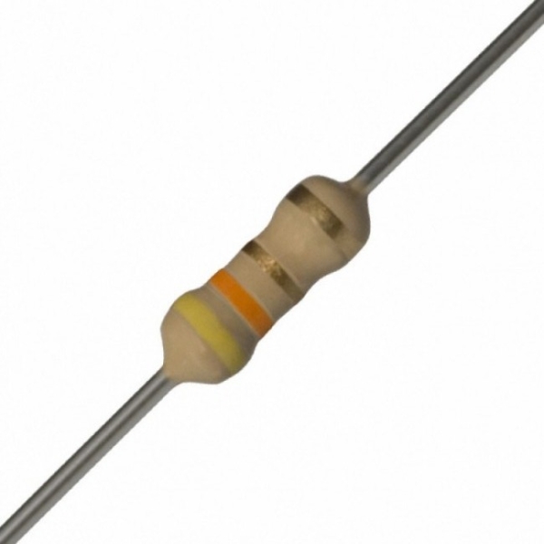 CARBON FILM RESISTOR, CFR025J4R3, 0.25W, 5%, 4.3 OHM Through Hole Resistors Resistors - Fixed Value Passive Component Melaka, Malaysia, Batu Berendam Supplier, Suppliers, Supply, Supplies | Jit Sen Electronics Sdn Bhd