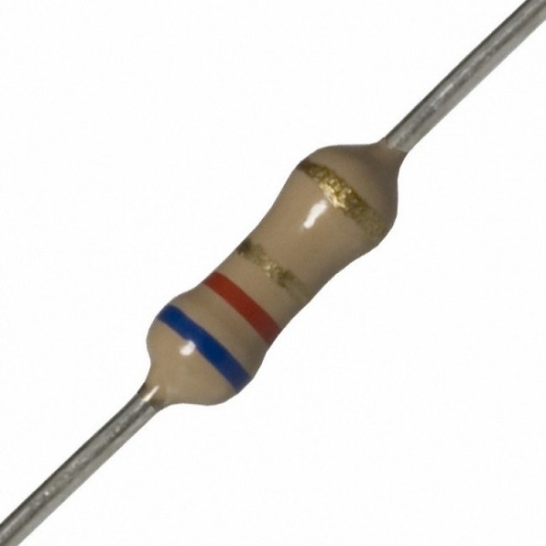 CARBON FILM RESISTOR, CFR025J6R2, 0.25W, 5%, 6.2 OHM Through Hole Resistors Resistors - Fixed Value Passive Component Melaka, Malaysia, Batu Berendam Supplier, Suppliers, Supply, Supplies | Jit Sen Electronics Sdn Bhd
