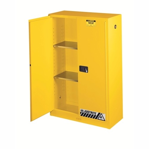 EX Flammable Safety Cabinet, Cap. 45 gallons, 2 shelves, 2 manual-close doors Safety Cabinet Safety Containment System Kuala Lumpur (KL), Selangor, Malaysia Supplier, Suppliers, Supply, Supplies | Intensafe Sdn Bhd