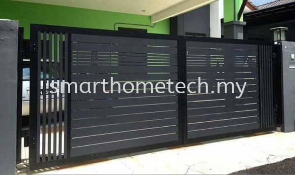 Fully Aluminium Gate 100% Fully Aluminium Gate (Smartgate) Aluminium Gate Melaka, Malaysia Supplier, Supply, Supplies, Installation | SmartHome Technology Solution