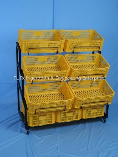 FRUIT RACK SUPERMARKET ACCESSORIES SUPERMARKET DISPLAY EQUIPMENT Johor Bahru (JB), Malaysia Supplier, Suppliers, Supply, Supplies | FL Refrigeration & Engineering Enterprise (M) Sdn Bhd