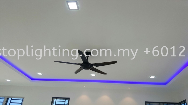  Promosi Cornice Siap Wiring ~ Jalan Pulai Jaya 36 ,LA Garden Johor Bahru JB Skudai Renovation | One Stop Lighting & Renovation