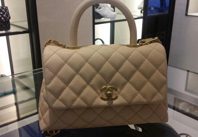 SOLD) Brand New Chanel Coco Top Handle in Mini Beige with GHW Chanel Kuala  Lumpur (KL), Selangor, Malaysia. Supplier, Retailer, Supplies, Supply