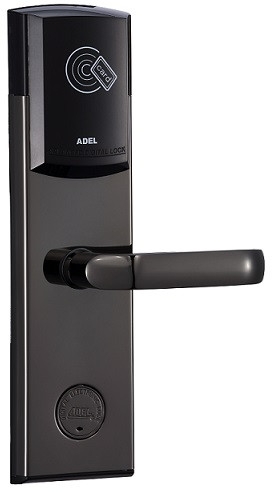 1801 (Titanium Black) Hotel Door Lock Hotel Door Lock Selangor, Penang, Malaysia, Kuala Lumpur (KL) Supplier, Manufacturer, Supply, Supplies | ADEL Marketing (M) Sdn Bhd