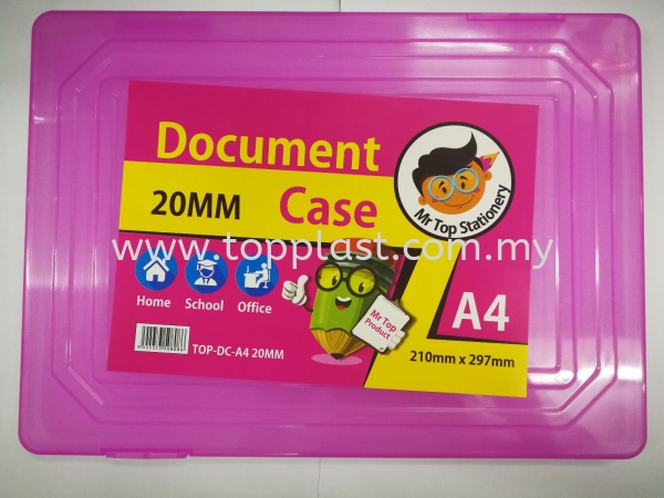 DOCUMENT CASE A4 20mm File Penang, Malaysia Supplier, Manufacturer, Supply, Supplies | Top Plast Enterprise