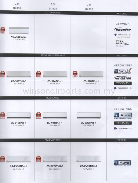  Elite Inverter Sky Series Panasonic Skudai, Johor Bahru (JB), Malaysia. Suppliers, Supplies, Supplier, Repair | Winsonair Conditioning Sdn Bhd