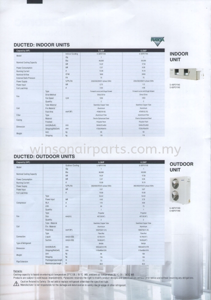  Packaged Air Conditioner for Industrial Use Panasonic Business Skudai, Johor Bahru (JB), Malaysia. Suppliers, Supplies, Supplier, Repair | Winsonair Conditioning Sdn Bhd