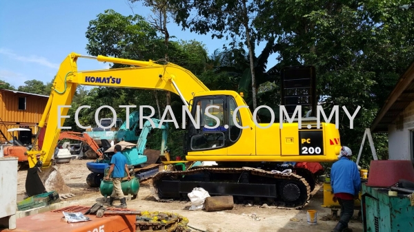 Komatsu PC200 Excavator Heavy Construction Products & Services Johor Bahru (JB), Malaysia, Ulu Tiram Supplier, Rental, Equipment, Machinery | Ecotrans Construction & Heavy Machinery Sdn Bhd