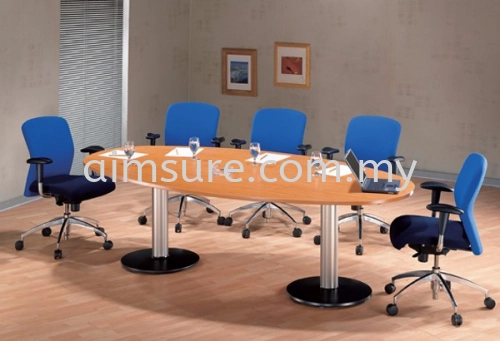 Egg shape conference table