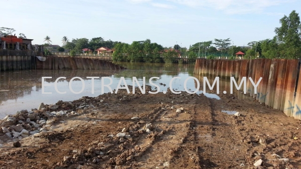  Kota Tinggi River Bank Preboring  Project Completed Johor Bahru (JB), Malaysia, Ulu Tiram Supplier, Rental, Equipment, Machinery | Ecotrans Construction & Heavy Machinery Sdn Bhd