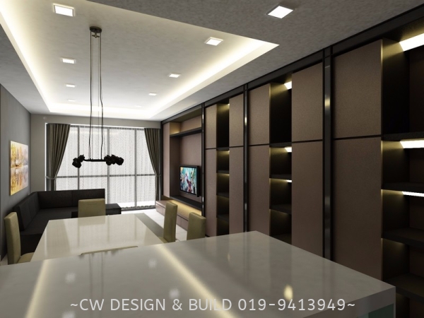 Condo Design@Icon City Condo / Apartment Interior Design & Build Residential Design & Build Selangor, Malaysia, Seri Kembangan, Kuala Lumpur (KL) Services, Design, Renovation, Company | CW Design & Build Sdn Bhd