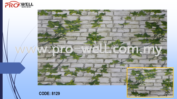 PVC WALLPAPER 8129 Adhensive Wallpaper Code PVC Wall Sticker Paper  Seri Kembangan, Selangor, Malaysia Supplier, Supply, Installation, Services | Pro-Well Sdn Bhd