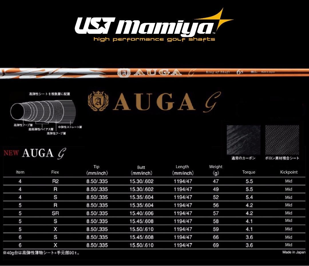 UST MAMIYA AUGA G Golf Shaft