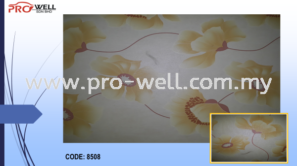 PVC WALLPAPER 8508 Adhensive Wallpaper Code PVC Wall Sticker Paper  Seri Kembangan, Selangor, Malaysia Supplier, Supply, Installation, Services | Pro-Well Sdn Bhd