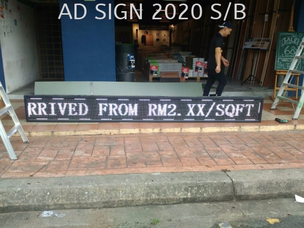 LED message board (WHITE) INSTALL SOFTWARE & PLUG N PLAY LED MESSAGE BOARD (WIFI CONTROL) Puchong, Seri Kembangan, Selangor, Kuala Lumpur (KL), Malaysia. Manufacturer, Supplier, Provider, One Stop | AD Sign 2020 Sdn Bhd