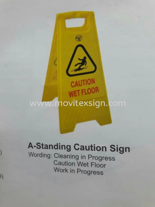 security sign ,wet floor sign ,A standing Caution sign,auto gate sign stop or Seafty First ,smoking zon sign n Etc. (click for more detail)
