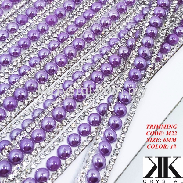 Trimming M22#, Color: 1# Trimming Iron on Metal / Patch Kuala Lumpur (KL), Malaysia, Selangor, Klang, Kepong Wholesaler, Supplier, Supply, Supplies | K&K Crystal Sdn Bhd