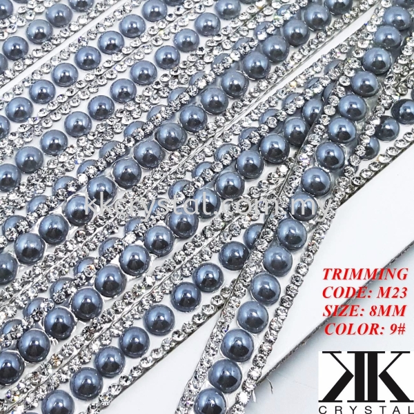 Trimming M23#, Color: 9# Trimming Iron on Metal / Patch Kuala Lumpur (KL), Malaysia, Selangor, Klang, Kepong Wholesaler, Supplier, Supply, Supplies | K&K Crystal Sdn Bhd