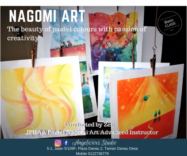 Pastel Nagomi Parent & Kids  Arts and Crafts Kuala Lumpur (KL), Malaysia, Selangor, Danau Desa Class, Lesson, Workshop | Angelicioxs Studio