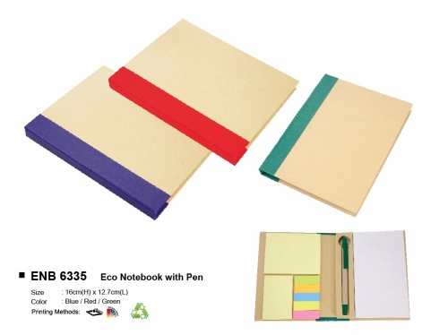 ENB 6335 ECO NOTEBOOK WITH PEN