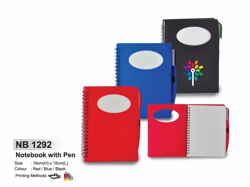 NB1292 NOTEBOOK WITH PEN (i)