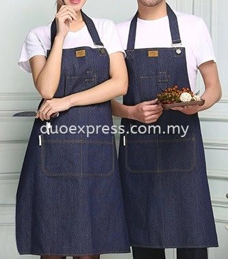 Denim Full Apron c/w buckle