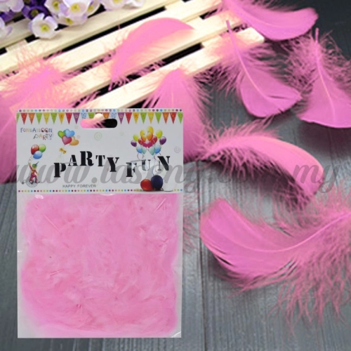 Feather *Pink (P-AC-F1P)