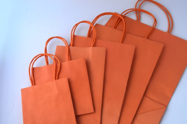 Colour Print White Kraft Paper Bag - Woven/Non Woven/Paper/Kraft Paper Printing & Packaging Singapore, Selangor, Kuala Lumpur (KL), Malaysia Service, Supplier, Supply, Supplies | Ricco Contento